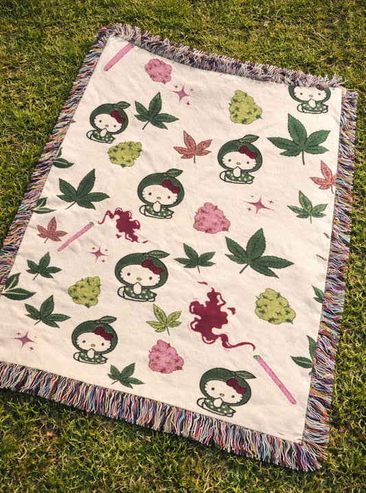 Stoner Hello Kitty Blanket