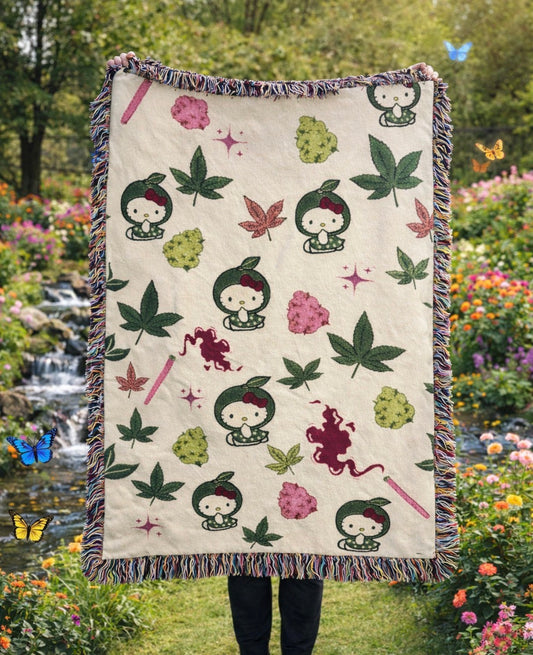 Stoner Hello Kitty Blanket